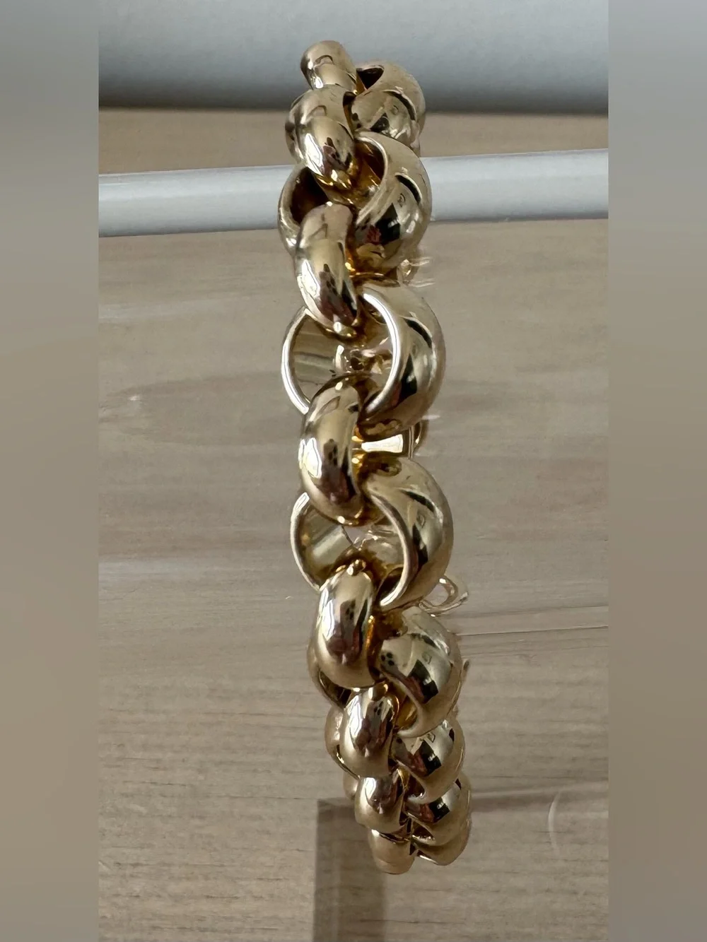 Loft - Gold-Tone Chunky Chain-Link Bracelet